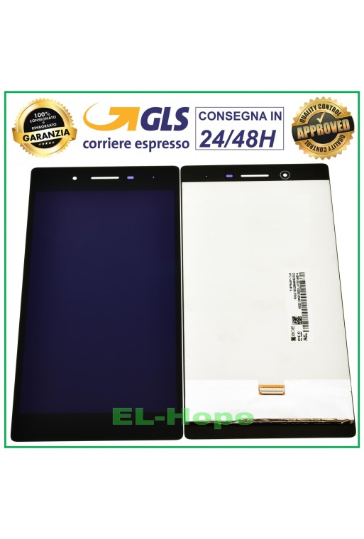 LCD-DISPLAY FÜR LENOVO TAB 4 TB 7304X TB 7304F TOUCHSCREEN SCHWARZER GLASBILDSCHIRM