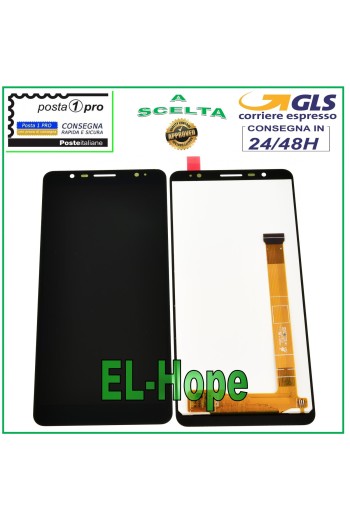 LCD-DISPLAY FÜR ALCATEL ONE TOUCH 3C OT 5026 5026A 5026D 6 TOUCHSCREEN-GLAS