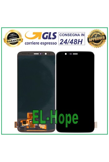 OLED LCD DISPLAY FÜR ONEPLUS 5T A5010 TOUCHSCREEN GLAS MONITOR BILDSCHIRM SCHWARZ