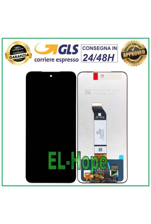 LCD-DISPLAY FÜR XIAOMI REDMI NOTE 10 5G M2103K19G TOUCHSCREEN MONTIERTES GLAS