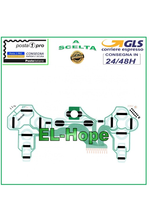 FLAT FLEX TASTATURSCHALTUNG SA1Q159A FÜR PLAYSTATION 3 PS3 JOYSTICK-CONTROLLER