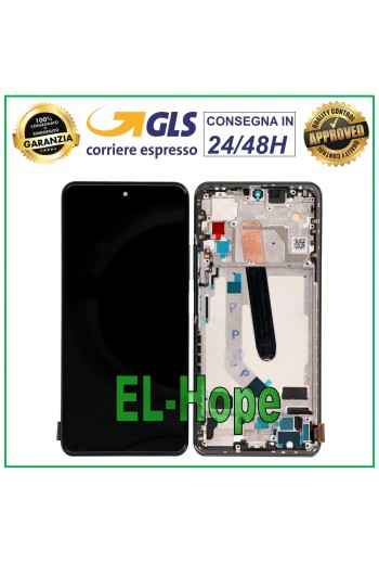 TFT-LCD-DISPLAY + RAHMEN FÜR XIAOMI POCO F3 M2012K11AG TOUCHSCREEN SCHWARZES GLAS