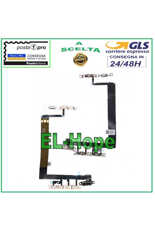 FLACHER POWER ON OFF KNOPF APPLE IPHONE 13 FLEX LAUTSTÄRKERUMSCHALTUNG STUMM SEITE