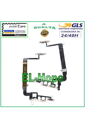 FLACHE POWER ON OFF TASTE APPLE IPHONE 13 PRO MAX FLEX LAUTSTÄRKE STUMM
