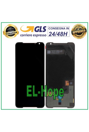 LCD-OLED-TOUCHSCREEN-DISPLAY FÜR ASUS ROG PHONE 2 II ZS660KL SCHWARZER GLASBILDSCHIRM