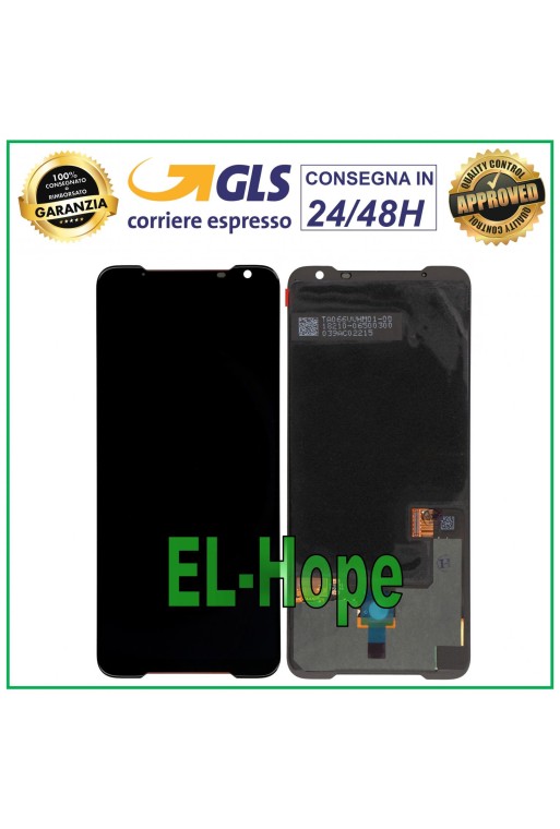 LCD-OLED-TOUCHSCREEN-DISPLAY FÜR ASUS ROG PHONE 2 II ZS660KL SCHWARZER GLASBILDSCHIRM