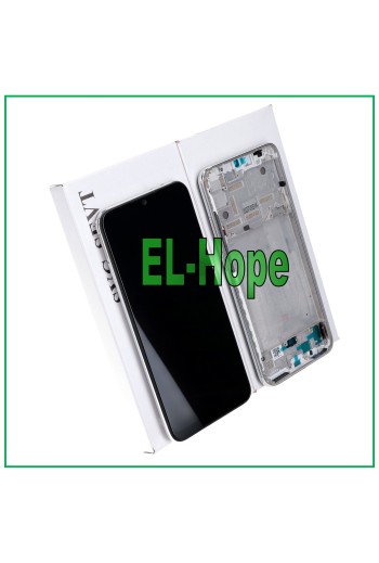 ORIGINAL LCD-DISPLAY + RAHMEN XIAOMI MI A3 M1906F9 / Mi CC9E TOUCH SILBER WEISS