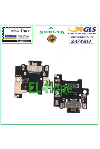 LADEANSCHLUSS FÜR TCL 10 PRO T799H T799B + MIKROFON-LADEDOCK TYP C