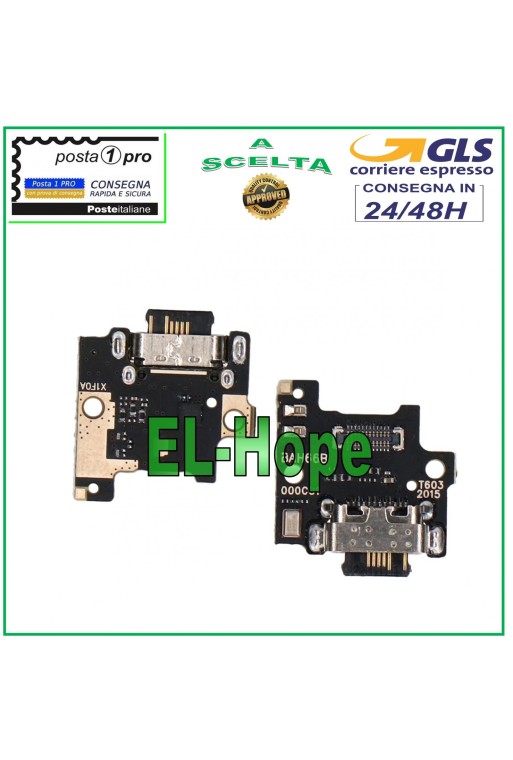 LADEANSCHLUSS FÜR TCL 10 PRO T799H T799B + MIKROFON-LADEDOCK TYP C