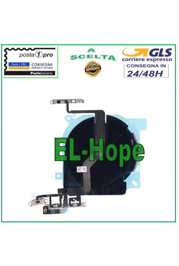 FLACHER POWER-KNOPF APPLE IPHONE 12 PRO LAUTSTÄRKERUMSCHALTUNG STUMM SEITE NFC ANTENNE