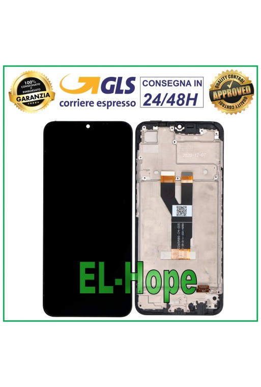 TOUCH-DISPLAY + RAHMEN FÜR OPPO REALME C20 C20A C21 C11 RMX3061 RMX3063 3201 3231