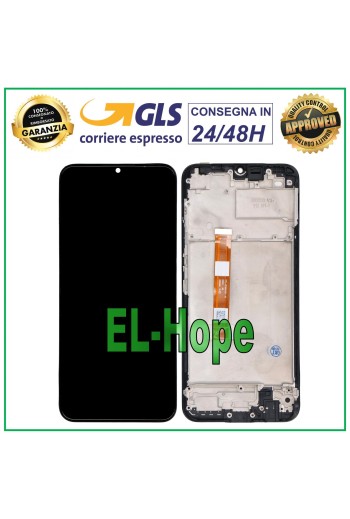 LCD-DISPLAY + RAHMEN FÜR OPPO REALME C11 2020 RMX2185 TOUCHSCREEN SCHWARZES GLAS