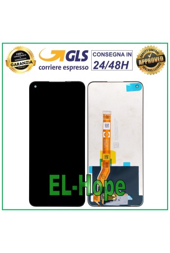 LCD-DISPLAY FÜR OPPO A76 CPH2375 TOUCHSCREEN-MONITOR BILDSCHIRM SCHWARZES GLAS