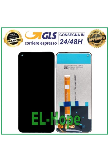 LCD-DISPLAY FÜR OPPO REALME 7 4G RMX2155 TOUCHSCREEN-MONITOR GLAS SCHWARZ