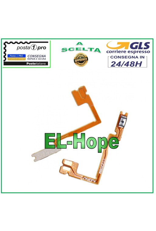 FLACHES FLEXKABEL EIN-/AUS-TASTE FÜR OPPO A7 CPH1901