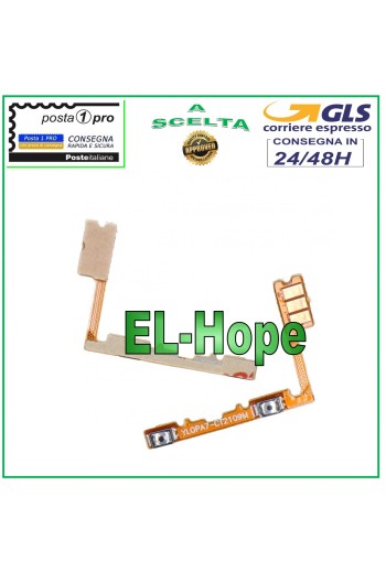 FLACHE, FLEXIBLE SEITENANFANGSTASTEN LAUTER-LEISER-TASTE OPPO A7 A5S AX7 CHP1901 CHP1903