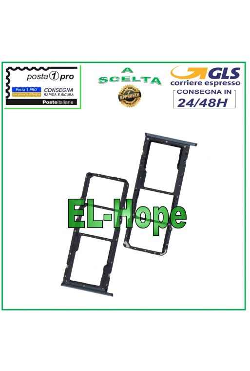 SIM-Kartenfach für Micro-SD-Karten, Slot für OPPO REALME C11 2021 RMX3231, Schwarz