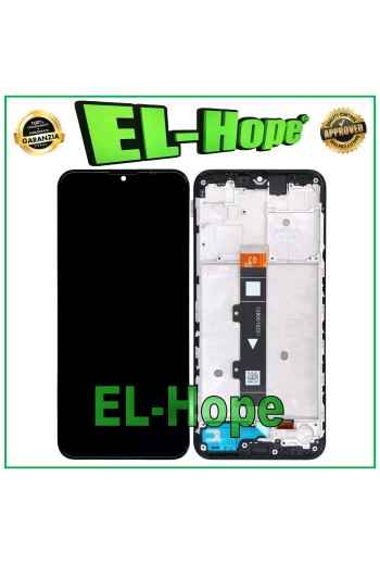 LCD-ANZEIGERAHMEN FÜR MOTOROLA MOTO G30 XT2129 XT-2129 TOUCHSCREEN SCHWARZES GLAS