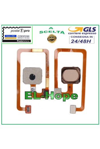 FLACH-FLEX-TASTE MIT FINGERABDRUCKSENSOR OPPO A7 CPH1901 ROSÉGOLD