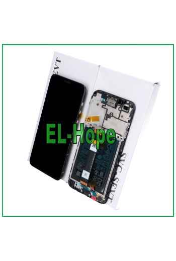 ORIGINAL LCD DISPLAY RAHMEN AKKU HUAWEI Y5P Y5 PLUS 2020 DRA-LX9 TOUCH SCHWARZ