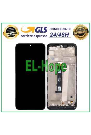 LCD-DISPLAYRAHMEN FÜR MOTOROLA MOTO G50 4G XT-2137 XT2137 TOUCHSCREEN-GLAS