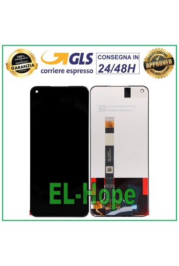 LCD-DISPLAY + TOUCHSCREEN FÜR OPPO REALME 8 5G RMX3241 SCHWARZER GLASBILDSCHIRM