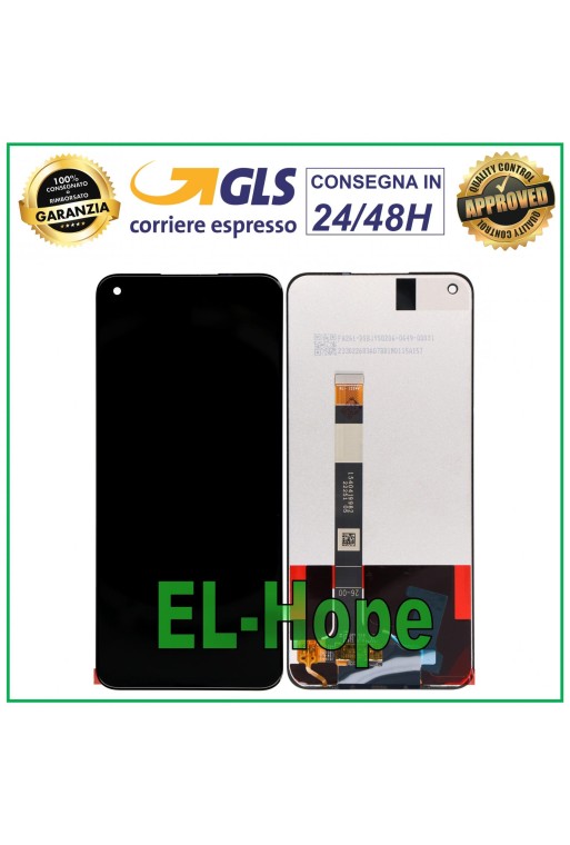 LCD-DISPLAY + TOUCHSCREEN FÜR OPPO REALME 8 5G RMX3241 SCHWARZER GLASBILDSCHIRM