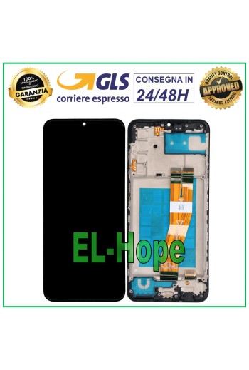 LCD-DISPLAY + RAHMEN FÜR SAMSUNG GALAXY A03S SM-A037G TOUCHSCREEN GLASBILDSCHIRM