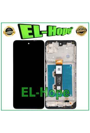 LCD-DISPLAY + RAHMEN FÜR MOTOROLA MOTO E32 XT2227 XT-2227 TOUCHSCREEN-GLAS