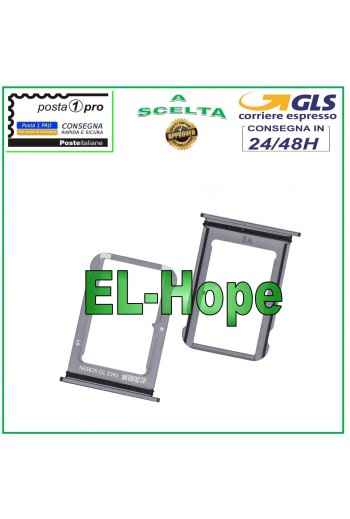 Slot-Carriage-Fach-Gehäuse Nano-SIM-Karte für XIAOMI MI 9 PRO M1908F1 Silber
