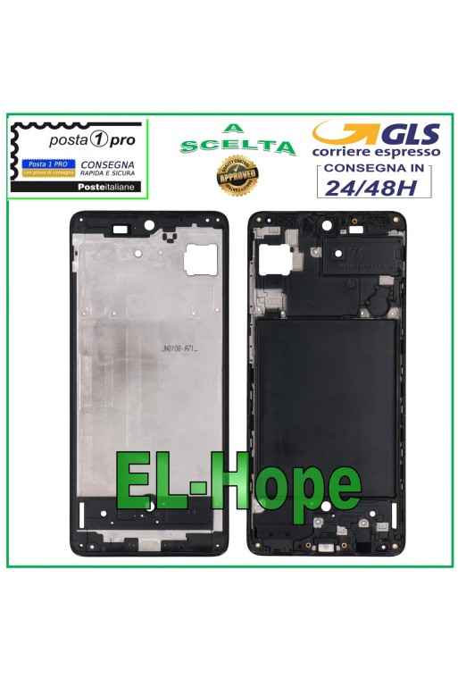 MITTLERER RAHMEN LCD-ANZEIGERAHMEN FÜR SAMSUNG GALAXY A71 SM A715 A715F