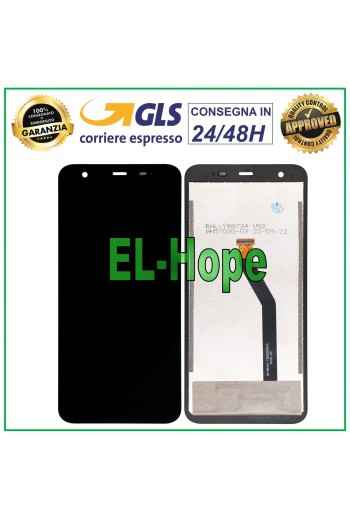 LCD-DISPLAY FÜR BLACKVIEW BV6300 /BV6300 PRO TOUCHSCREEN-GLAS MONTIERTES SCHWARZES