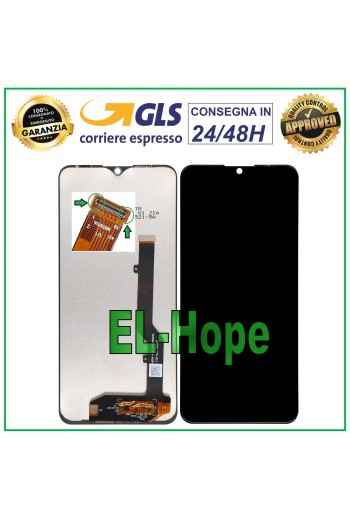 LCD-DISPLAY FÜR ZTE BLADE 20 SMART V2050 TOUCHSCREEN GLASMONITORBILDSCHIRM SCHWARZ
