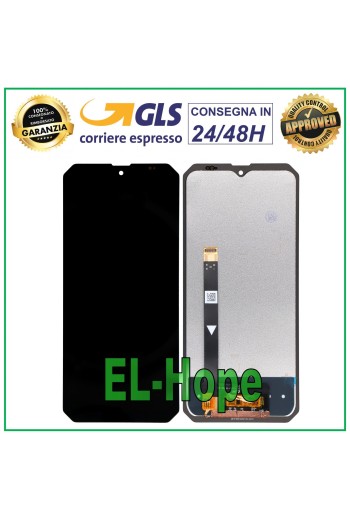 LCD-DISPLAY FÜR BLACKVIEW BV8800 PRO TOUCHSCREEN GLASBILDSCHIRM MONTIERTER SCHWARZER