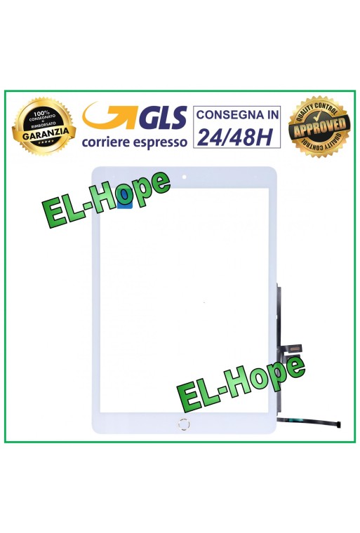 TOUCHSCREEN FÜR APPLE IPAD 9 / 9A GEN 2021 A2602 A2603 A2604 A2605 WEISS