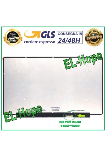 DISPLAY NV156FHM-N4S LCD-NOTEBOOK 15,6  30 PIN SCHLANK 1920*1080 FHD LED-BILDSCHIRM