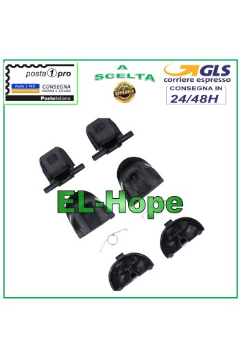 ERSATZHEBELTASTENSATZ L1 L2 R1 R2 + FEDERN PS4 SLIM CONTROLLER JDM-030