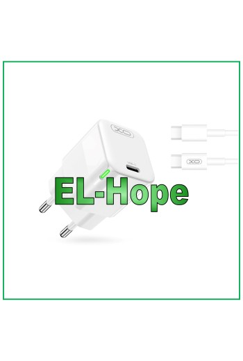 UNIVERSAL-SCHNELLLADE-AKKU-LADEGERÄT FÜR BLACKVIEW 30W TYPE-C-KABEL WEISS