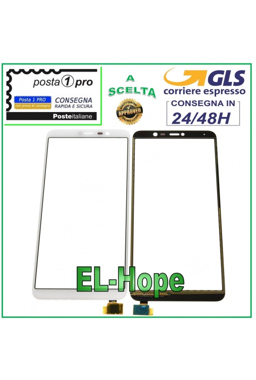 TOUCHSCREEN-GLAS FÜR WIKO Y80 4G LTE DIGITIZER-GLAS 5,99  WEISS