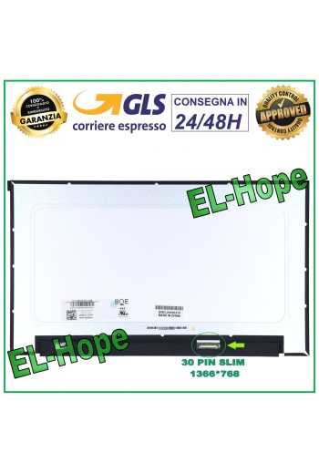 DISPLAY NT156WHM-N4T LCD NOTEBOOK 15,6 30 PIN SCHLANK 1366*768 HD LED-BILDSCHIRM