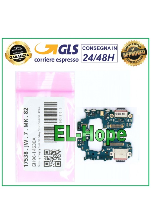 ORIGINAL DOCK-LADEANSCHLUSS SERVICE SAMSUNG GALAXY Z FLIP 3 5G SM-F711 B