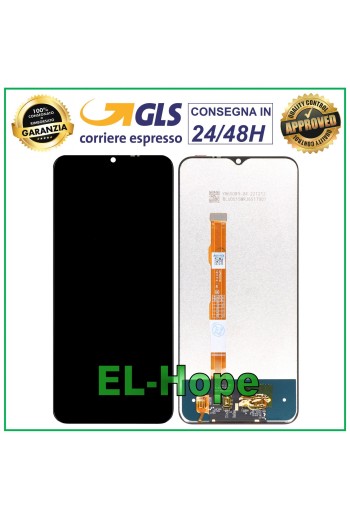 LCD-DISPLAY + TOUCHSCREEN FÜR VIVO Y01 V2118 Y01A V2166 SCHWARZER GLASBILDSCHIRM