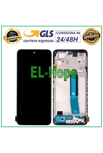 TFT-LCD-DISPLAY + RAHMEN FÜR XIAOMI REDMI NOTE 11 NFC 2022 2201117TY TOUCHSCREEN