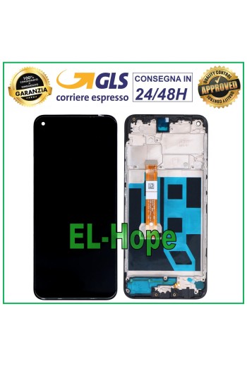 LCD-TOUCH-DISPLAY + RAHMEN FÜR OPPO A53S CPH2135 / A53 CPH2127 / A33 CPH2137