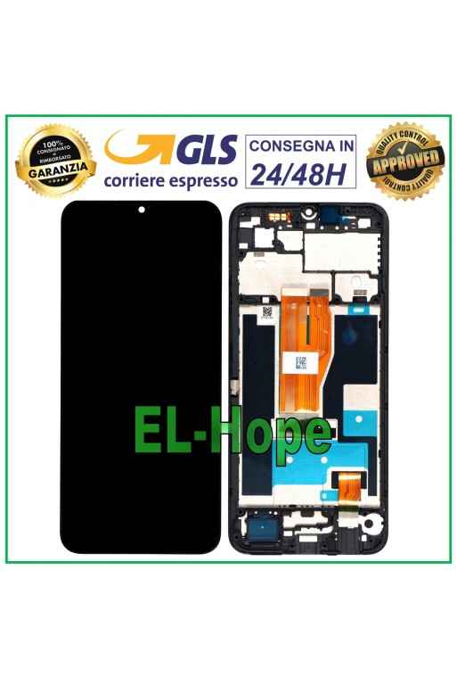 DISPLAY RAHMEN + LCD FÜR OPPO REALME C30 /C33 RMX3581 TOUCHSCREEN GLASBILDSCHIRM 